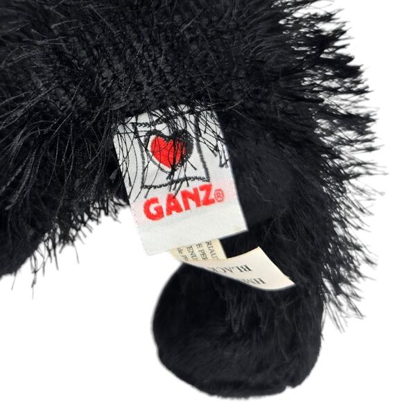 Ganz Webkinz Black Bear HM004 Plush 8" Zoo Animal Stuffed Toy No Code Plush Toy - Picture 6 of 6